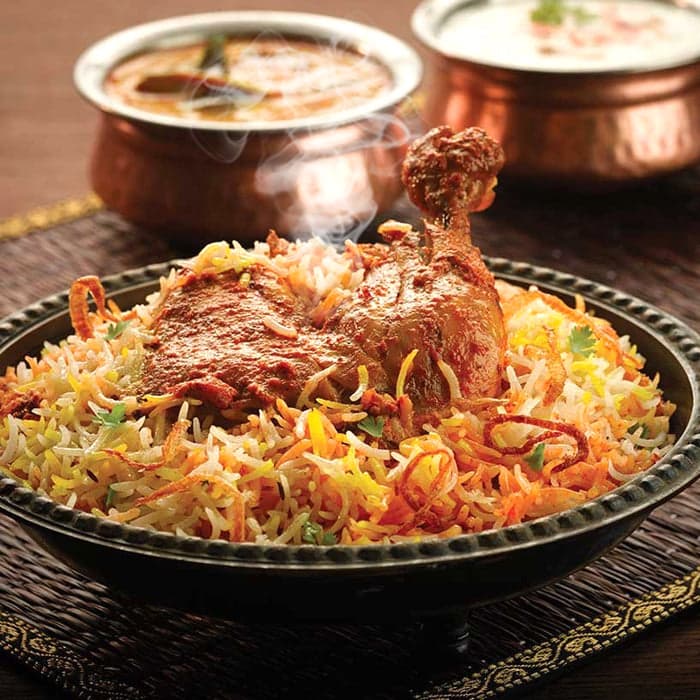 Food at Nawab's Indian Cuisine